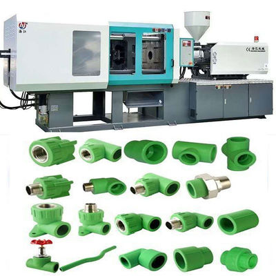 Macchina per lo stampaggio a iniezione di precisione 200-300T 15KW 100-150g PVC Pipe Fitting