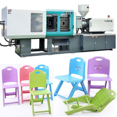 Macchina elettrica per il stampaggio di sedie 100-300 tonnellate Forza di fissaggio 7-15 KW Potenza di riscaldamento 25-80 mm Vattone