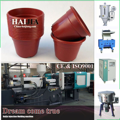la muffa del vaso di fiore 180T e lo stampaggio ad iniezione di plastica lavorano le barre di collegamento a macchina 470*470